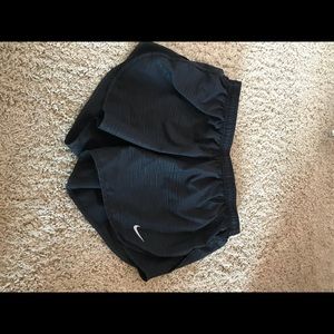Black Nike running shorts NEVER WORN